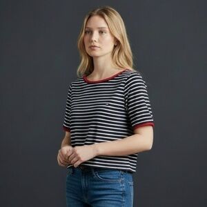 Tommy Hilfiger 100% Cotton Short Sleeve Top Size Medium